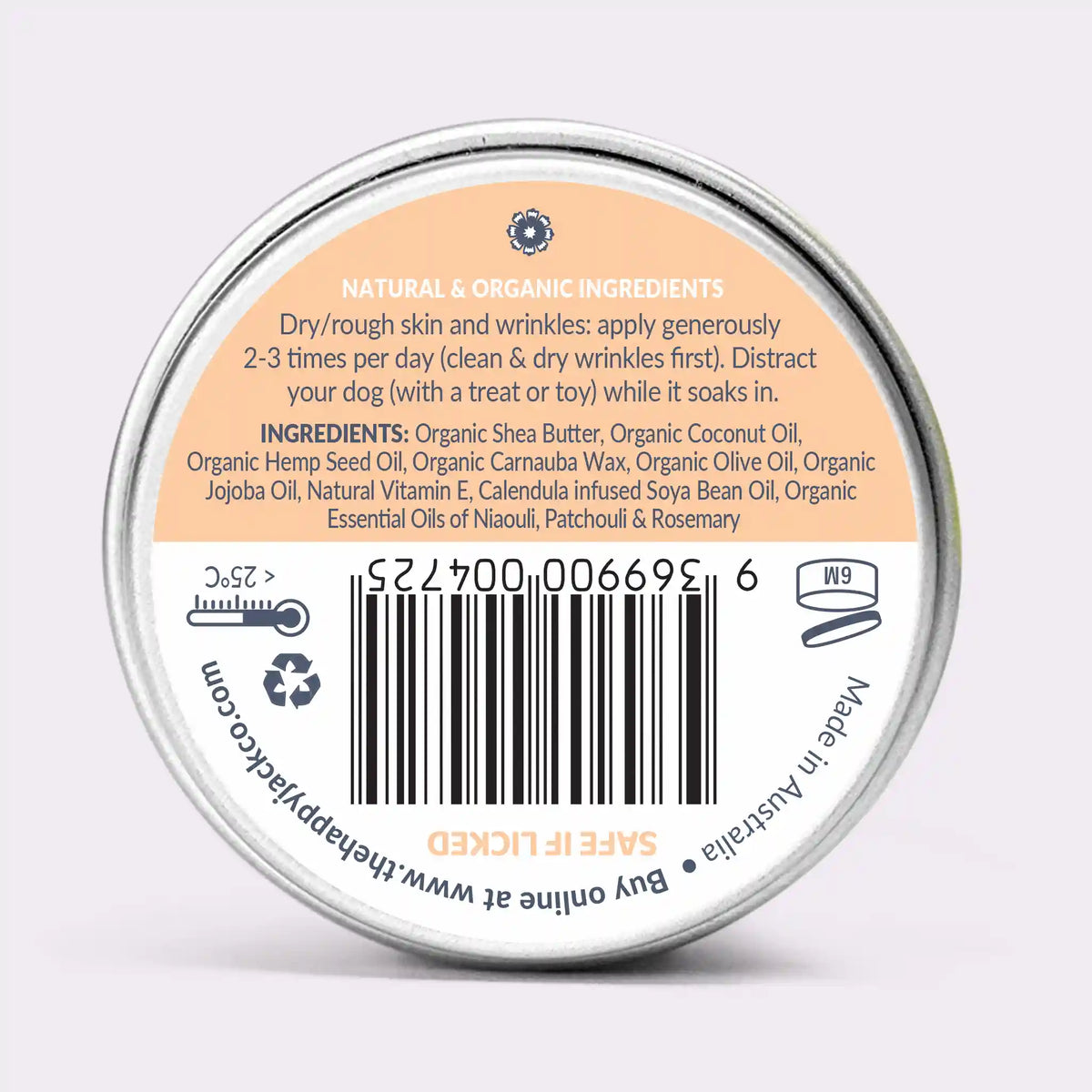Natural dog skin balm. Itchy dog balm | The Happy Jack Co
