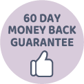 60 day money back guarantee