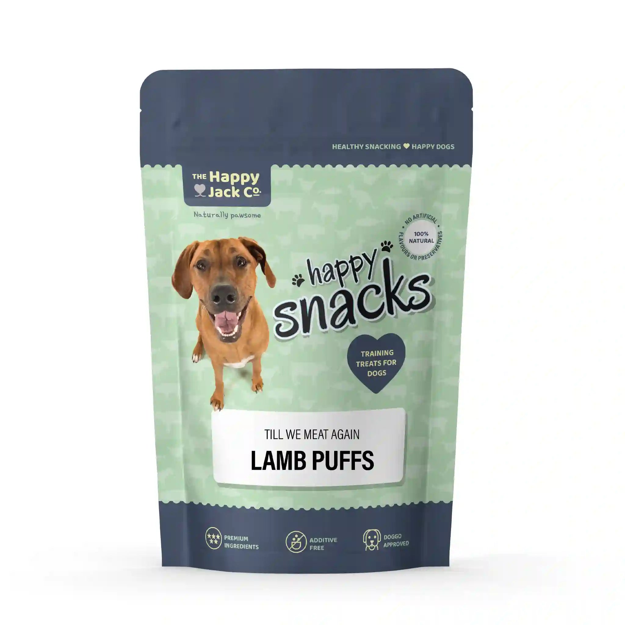 Dog training treats Lamb Puffs The Happy Jack Co