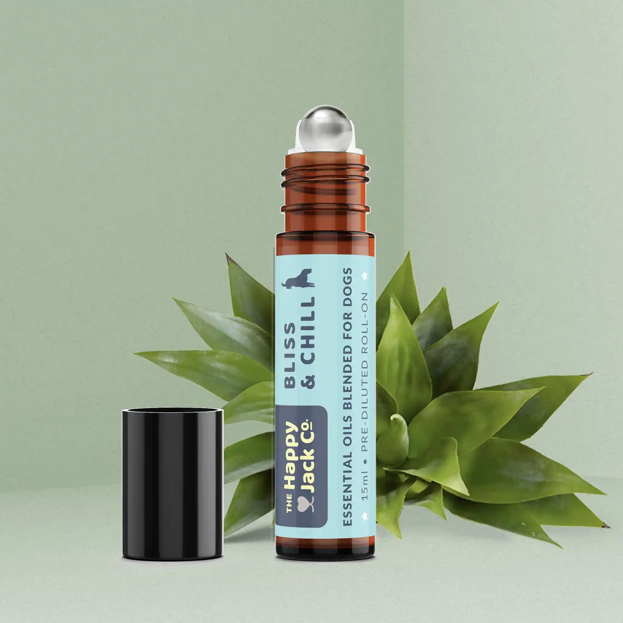 Aromatherapy essential oils for dogs. Bliss and Chill | The Happy Jack Co