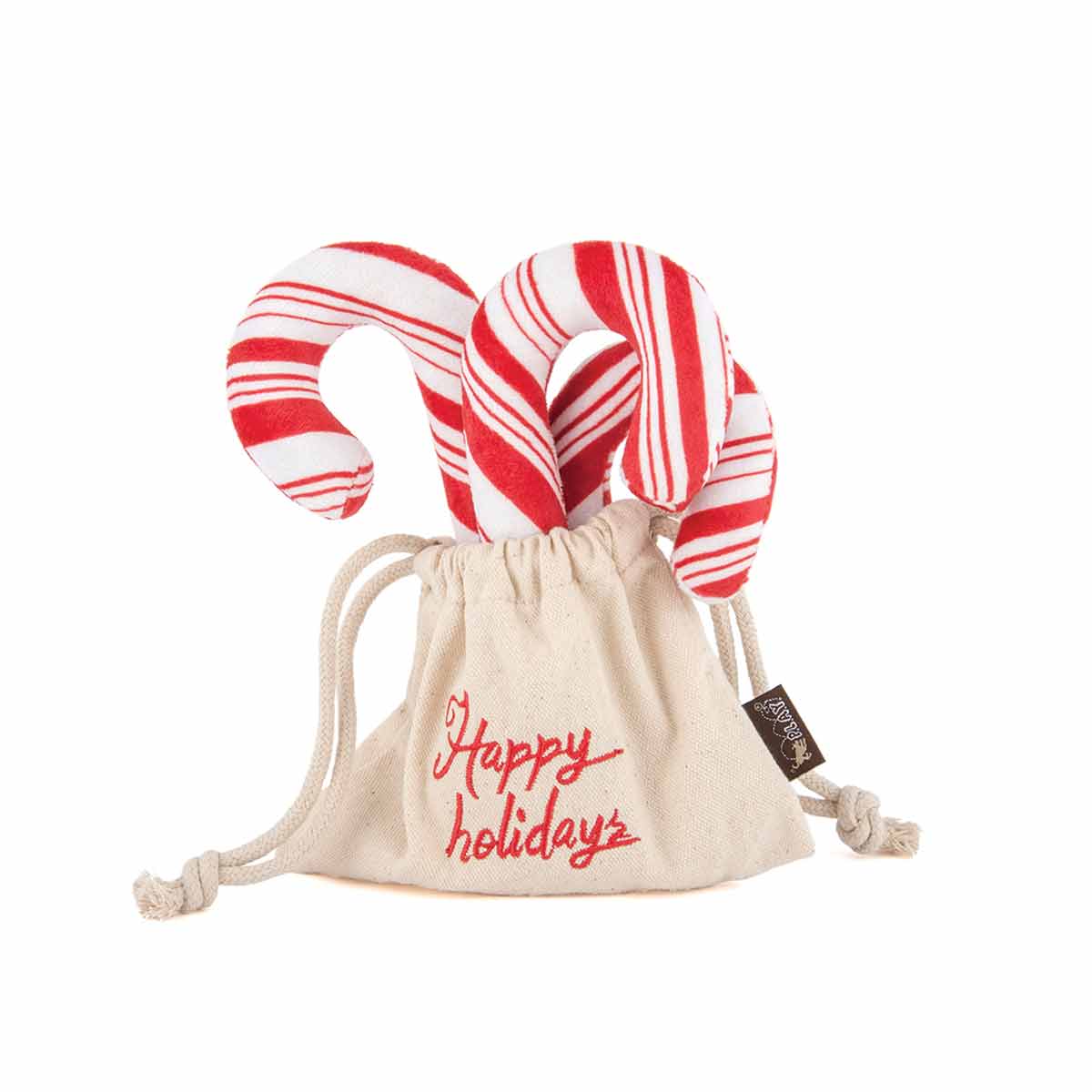 Candy Canes Christmas - Dog Toy - The Happy Jack Co