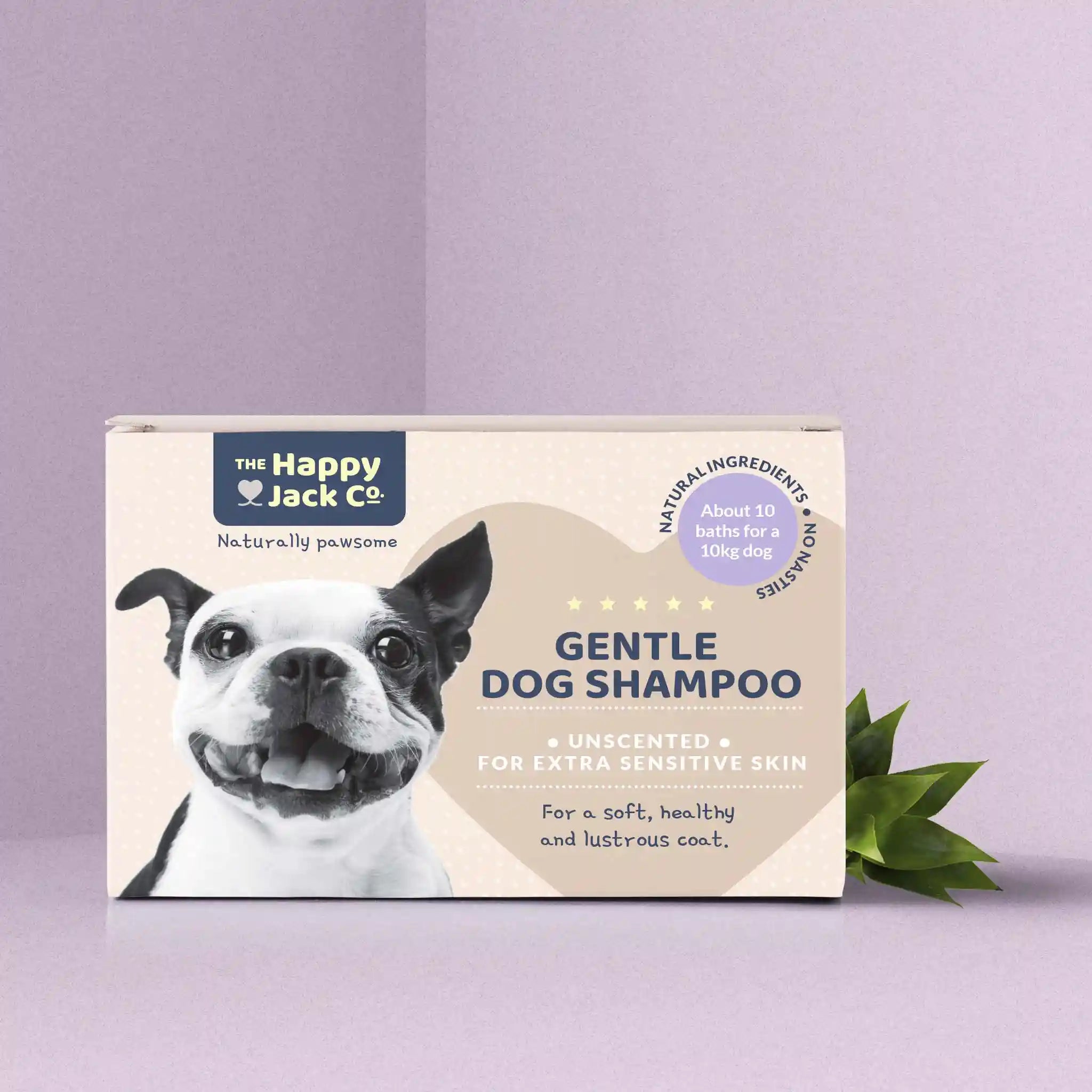 Dog top shampoo bar
