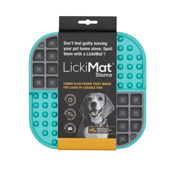 LickiMat® Slomo™ - Dog slow feeder Turquoise