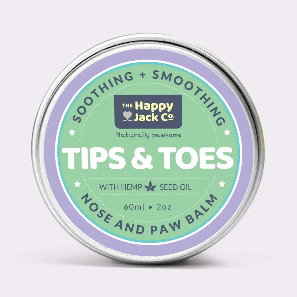 Nose Paw Balm for dogs TIPS TOES The Happy Jack Co